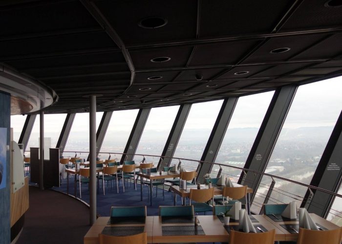 Fernmeldeturm Mannheim PPM Papenhagen Projekt Management Innenansicht